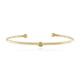 Bracelet en argent et Diamant VS1 champagne