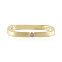 Zilveren ring met een I2 Champagne Diamant (de Melo)