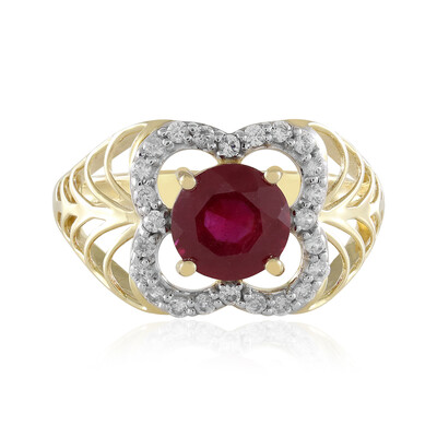 Bague en or et Rubis de Madagascar (Ornaments by de Melo)