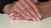 Gouden ring met I1 Sierlijke diamant (CIRARI)