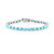 Brazalete en plata con Turquesa bella durmiente (Faszination Türkis)