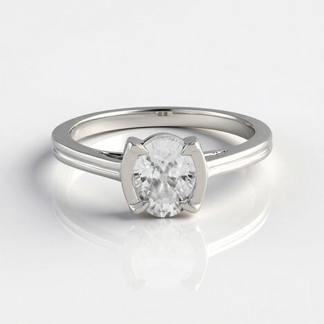 Anello in argento con Zircone