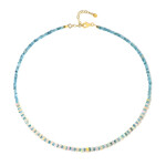 Collar en plata con Zircón de Ratanak Kirí