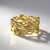 Anello in oro con Diamante Champagne I2 (de Melo)