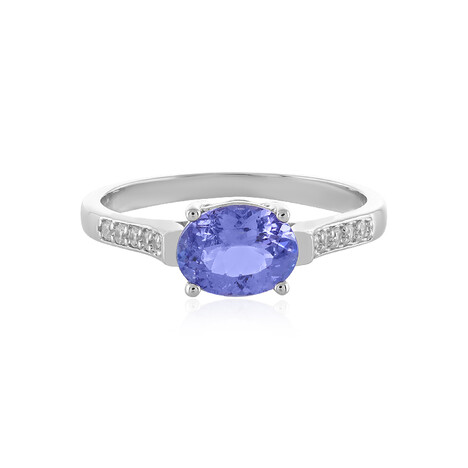 Bague en argent et Tanzanite