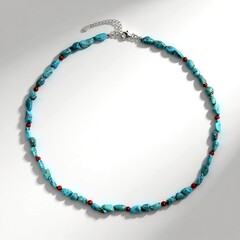 Collana in argento con Turchese