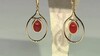 Pendientes en plata con Cornalina (KM by Juwelo)