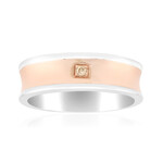 Anello in argento con Diamante Argyle Rose de France I1 (Annette)