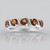 Anello in argento con Quarzo Mistico Crepuscolo