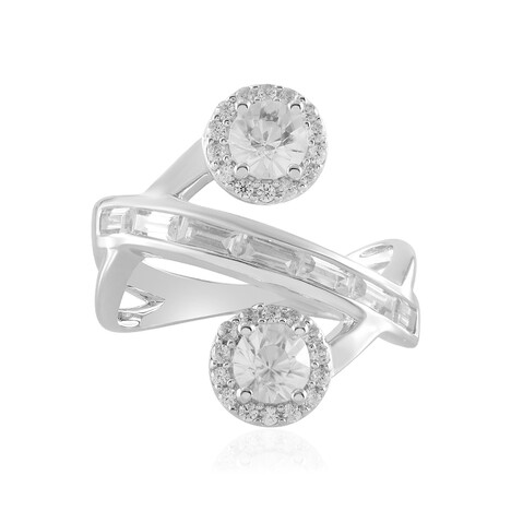 Anillo en plata con Zircón (de Melo Essence)