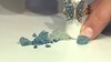 Zilveren ring met aquamarijnstenen (Gems en Vogue)