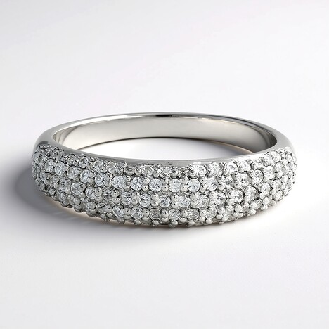Anello in argento con Zircone