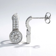 Orecchini in argento con Zircone