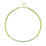 Collier en argent et Péridot