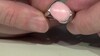 Zilveren ring met een roze opaal (de Melo Essence)