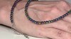 Collar en plata con Hematita mística