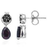 Mezezo-Opal-Silberohrringe