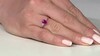Anillo en oro con Rubí de Mozambique AAA