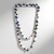 Collana in argento con Perla Mistica d'Acqua Dolce (TPC)