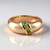 Anello in argento con Tsavorite della Tanzania (Adela Silber)