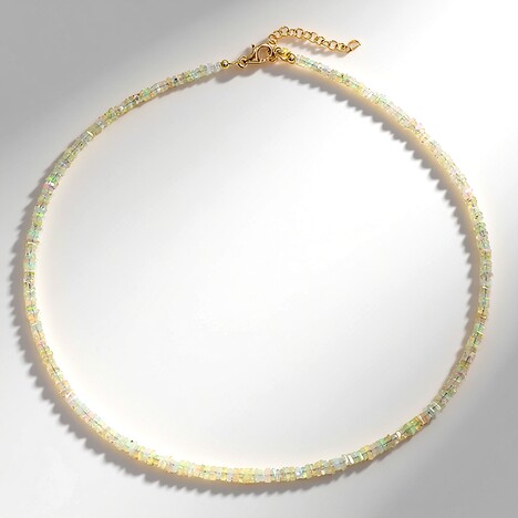 Collana in argento con Opale di Welo