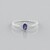 Anello in argento con Iolite
