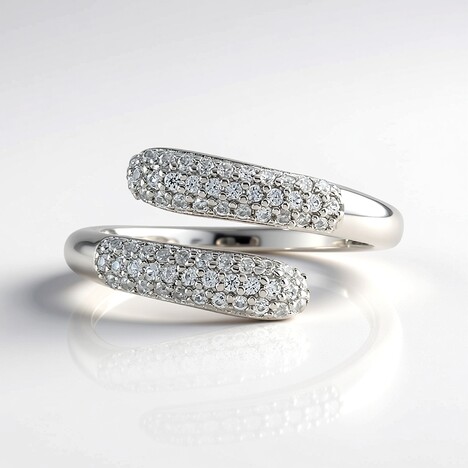 Anello in argento con Zircone