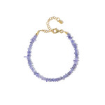 Zilveren armband met tanzanieten