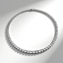 Collana in argento con Topazio Bianco (Adela Silber)