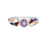 Anillo en plata con Amatista Rosa de Francia (SAELOCANA)