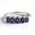 Anello in argento con Iolite