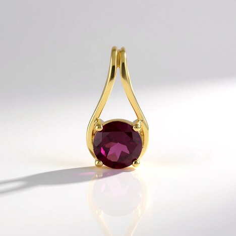 Ciondolo in argento con Rodolite di Naktamunda