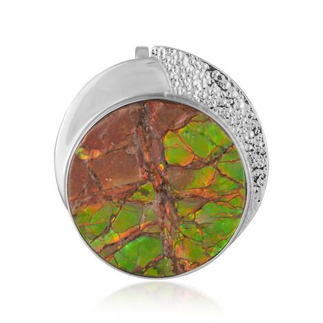 Ciondolo in argento con Ammolite (MONOSONO COLLECTION)