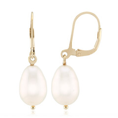Orecchini in argento con Perla d'Acqua Dolce Bianca