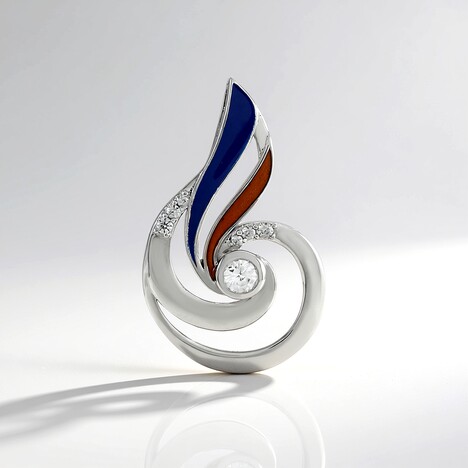 Ciondolo in argento con Zircone (SAELOCANA)