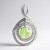 Ciondolo in argento con Prehnite