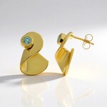 Orecchini in argento con Zircone Ratanakiri