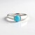 Anello in argento con Turchese Sleeping Beauty (Faszination Türkis)