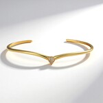 Bracciale in argento con Zircone (Adela Silber)