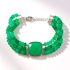 Bracciale in argento con Agata