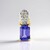 Ciondolo in oro con Tanzanite (de Melo Gold)