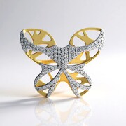 Colgante en plata con Zircón (Ornaments by de Melo)