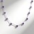 Collier en argent et Améthyste de Zambie (de Melo Essence)