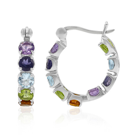 Orecchini in argento con Ametista