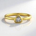 Anello in argento con Zircone