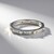 Anello in argento con Zircone