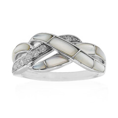 Bague en or et Nacre (CIRARI)