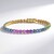 Bracciale in oro con Zaffiro Fancy (CIRARI)