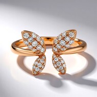 Anillo en oro con Diamante SI1 (H) (CIRARI)