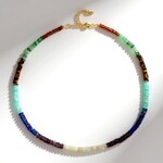 Collana in argento con Pietra di Luna Bianca
